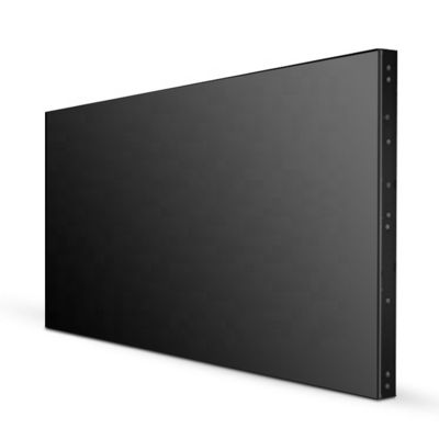 Écran d'épissage LCD ultra étroit UHD 55 pouces 3,5 mm Affichage murale vidéo intérieur