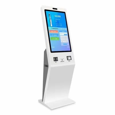 Écran tactile métallique 32 pouces Kiosque de libre-service Faible entretien pour commander de la nourriture