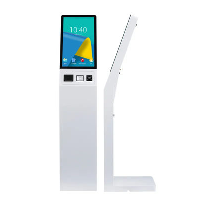 Kiosque automatique de paiement en libre-service de 22 pouces doté d'une grande durabilité et d'un écran tactile conforme à l'ADA pour les stations-service
