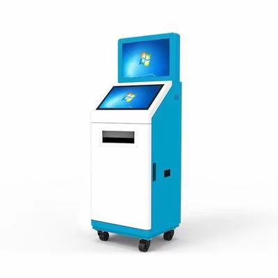 Écran tactile 19 pouces Kiosque en libre-service 1920x1080 Avec lecteur de carte d'identité d'imprimante A5