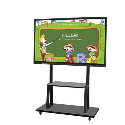 Tableau blanc interactif numérique de 75 pouces avec résolution 1920x1080 et technologie tactile infrarouge