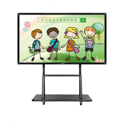 Tableau blanc interactif numérique de 86 pouces avec une résolution de 3840x2160 et un toucher infrarouge pour les applications Smart Board