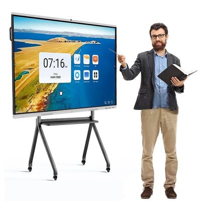 Tout en un tableau interactif numérique de 98 pouces multilingue pour l' école