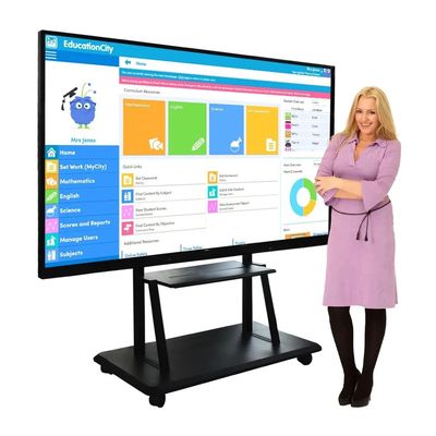 Panneau intelligent interactif numérique de 110 pouces avec stylo électromagnétique