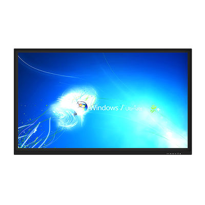 Tableau blanc interactif UHD 4K de 100 pouces avec carte intelligente multi-touch à 20 points pour la salle de classe