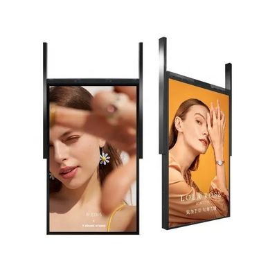 La lumière du soleil est lisible pour la publicité intérieure, l'affichage numérique est de 3000 nits et 65 pouces.
