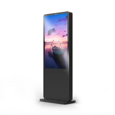 Moniteur LCD extérieur haute luminosité de 65 pouces avec protection IP65 et large plage de température de fonctionnement