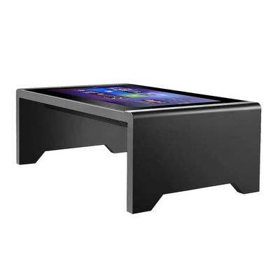 Table de jeu à écran tactile numérique capacitif de 43 pouces avec verre en acier inoxydable