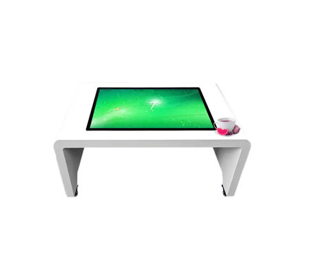 Table à écran tactile interactif en alliage d'aluminium multi-touch imperméable à l'eau pour manger et jouer