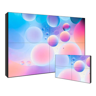 Lecteur vidéo à paroi à écran LCD de 46 pouces Ultra étroit 3,5 mm