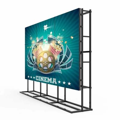 Paroi de télévision LCD commerciale 46 pouces 1,8 mm Paroi publicitaire debout