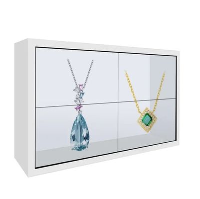 Écran de jonction de 55 pouces Écran LCD transparent Vitrine à écran tactile Écran d'ordinateur
