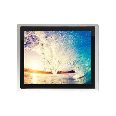 Moniteur à écran tactile industriel de 19 pouces avec IP65 étanche et affichage tactile capacitif à 10 points