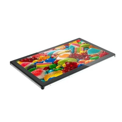 Écran tactile capacitif de 27 pouces Moniteur à l' eau IP65 avant