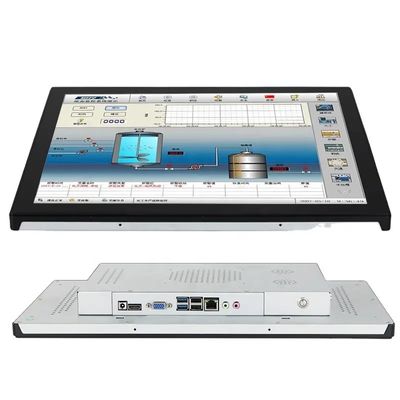 Moniteur tactile infrarouge de 22 pouces, PC tout-en-un avec écran plat interactif étanche IP65