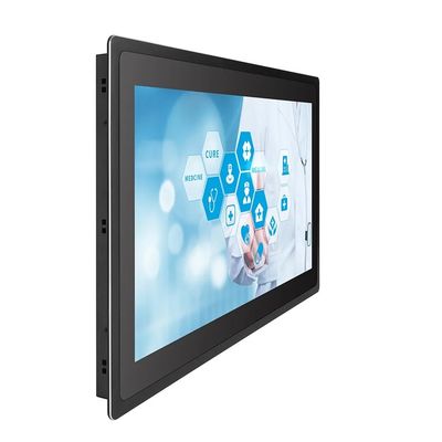 Moniteur d'écran tactile infrarouge multi-touch de 18,5 pouces avec résolution 1920x1080, écran d'ordinateur tout-en-un