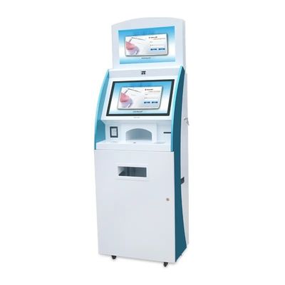 Borne tactile autoportante de 22 pouces avec écran tactile capacitif pour le paiement en libre-service