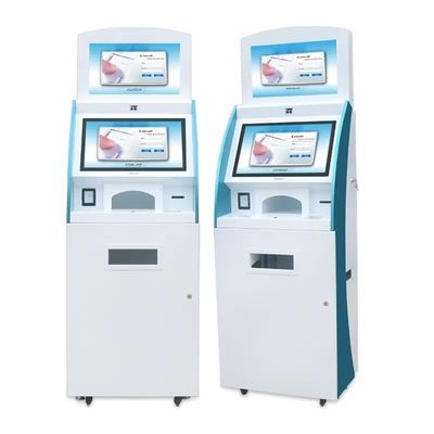 Borne tactile autoportante de 22 pouces avec écran tactile capacitif pour le paiement en libre-service