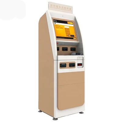 OEM 22 pouces écran tactile multifonctionnel Kiosque en libre-service avec lecteur de carte d'identité et imprimante de reçus