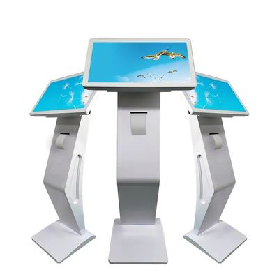 21Kiosque numérique à écran tactile de 5 pouces avec imprimante thermique et scanner de code QR pour le libre-service interactif