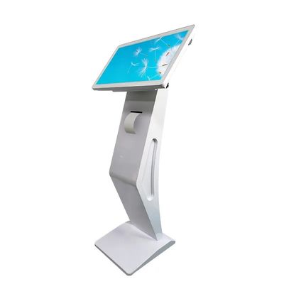 21Kiosque numérique à écran tactile de 5 pouces avec imprimante thermique et scanner de code QR pour le libre-service interactif