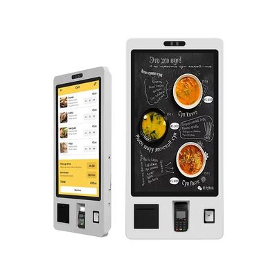 Borne de commande en libre-service avec écran tactile capacitif mural de 21,5 pouces