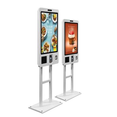 Borne de commande en libre-service avec écran tactile capacitif mural de 21,5 pouces