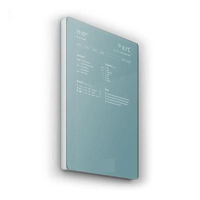 21.5 pouces miroir intelligent mural avec écran tactile capacitif pour la publicité et le maquillage