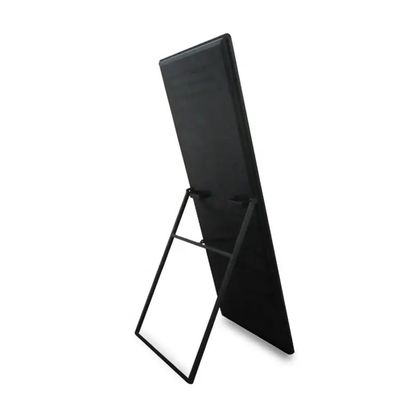 Écran publicitaire LCD portable sur pied de 43 pouces avec résolution 1920 x 1080 pour expositions et magasins