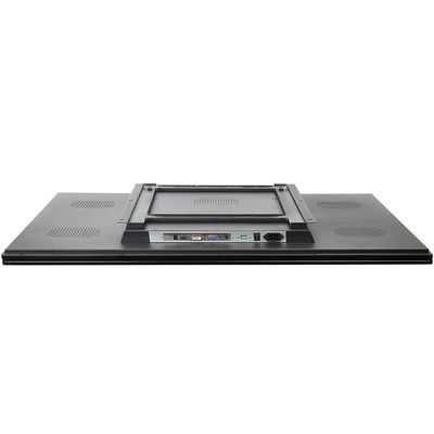 Moniteur tactile infrarouge de 55 pouces, écran LCD mural avec toucher capacitif 10 points