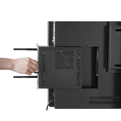 Écran plat interactif intelligent de 55 pouces avec écran tactile, format 16:9 et toucher 10 points