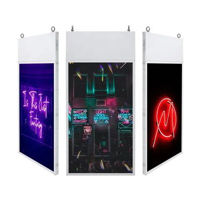 Affichage de l'écran de la fenêtre suspendue LCD Android Wifi 49 pouces Haute luminosité