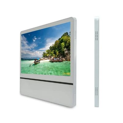 Affichage publicitaire d'ascenseur de 24 pouces avec Android 4G et résolution 1920 x 1080 pour l'affichage numérique de l'ascenseur