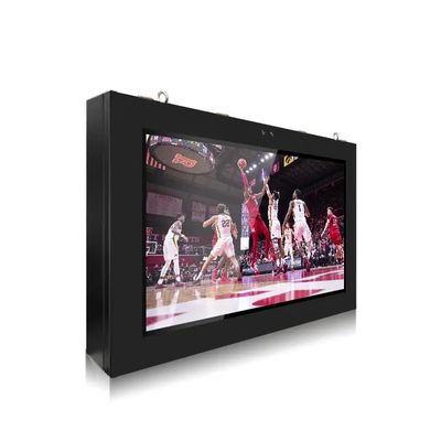 Écran publicitaire mural d'extérieur de 43 pouces avec luminosité de 2500 cd/m2 et réseau Android 4G