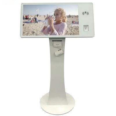 Kiosque de libre-service avec écran tactile capacitif de 22 pouces avec scanner de code QR et options personnalisables
