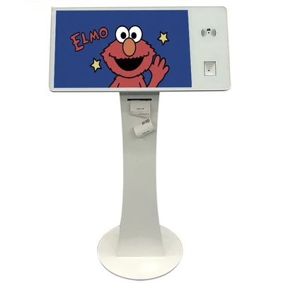 Kiosque de libre-service avec écran tactile capacitif de 22 pouces avec scanner de code QR et options personnalisables