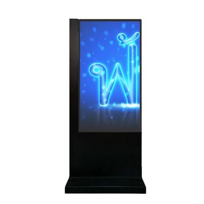 Moniteur tactile transparent de 55 pouces avec lecteur vidéo Android et technologie tactile infrarouge 10