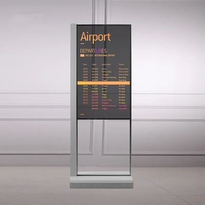 Moniteur tactile transparent de 55 pouces avec lecteur vidéo Android et technologie tactile infrarouge 10