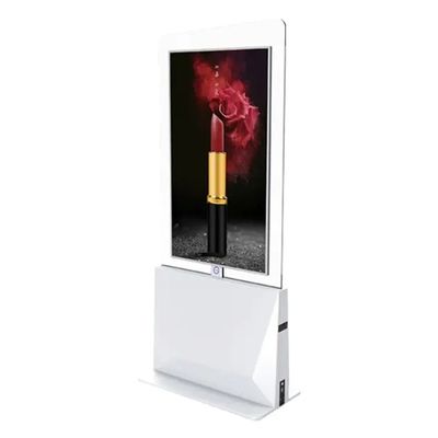 Vitrine LCD transparente de 55 pouces avec résolution 1920 x 1080 et écran OLED au sol