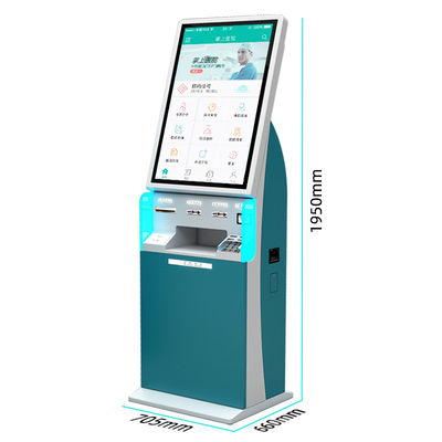 Kiosque à écran tactile 32 pouces avec imprimante A5