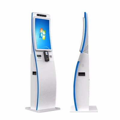 Borne libre-service à écran tactile 22 pouces/32 pouces avec logiciel personnalisable et prise en charge de plusieurs modes de paiement pour stations-service automatisées