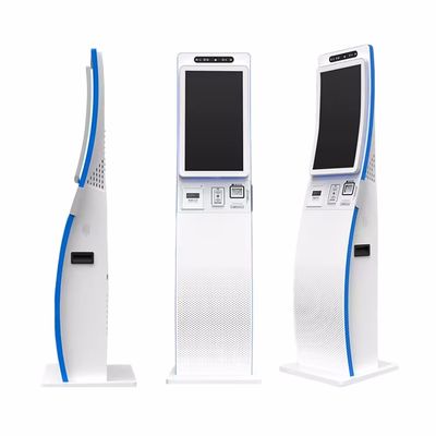 Borne libre-service à écran tactile 22 pouces/32 pouces avec logiciel personnalisable et prise en charge de plusieurs modes de paiement pour stations-service automatisées
