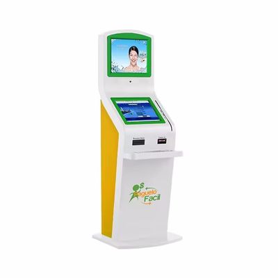 Kiosque à écran tactile personnalisable avec affichage de 22 pouces et options de paiement multiples