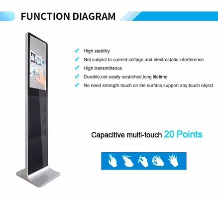 Kiosque à écran tactile de service automatique personnalisé Station de service automatique pour vente au détail Service