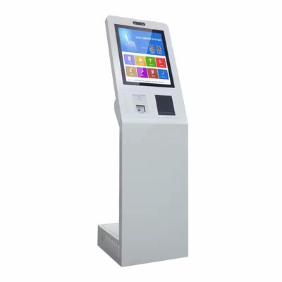 21,5 pouces Kiosque libre-service personnalisable à faible entretien avec écran tactile et système interactif