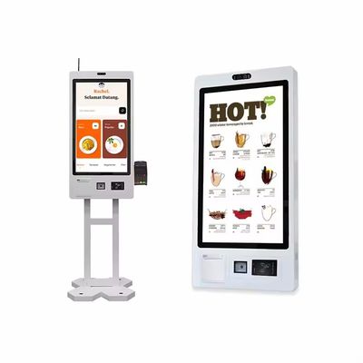 Écran tactile de 22 pouces Self-service Kiosque de vente Kiosques de paiement avec imprimante de reçus