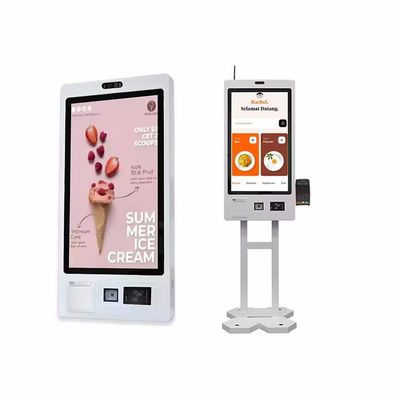 Écran tactile de 22 pouces Self-service Kiosque de vente Kiosques de paiement avec imprimante de reçus