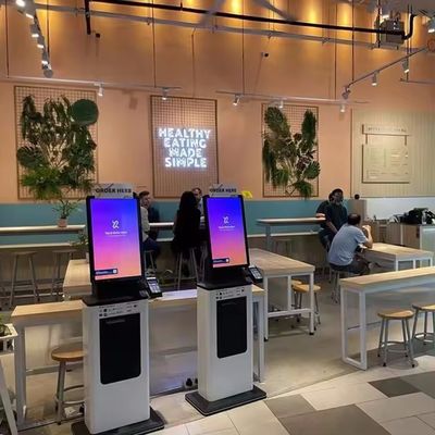 Compte à rebours Kiosque de paiement Moniteur à écran tactile Moniteur d'hôtel Hôpital