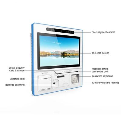 Moniteur à écran tactile haute luminosité 300cd/m2 avec résolution 1920 x 1080 et temps de réponse de 5 ms