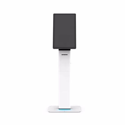 Système de point de vente à écran tactile en libre-service avec paiement intégré et affichage du client